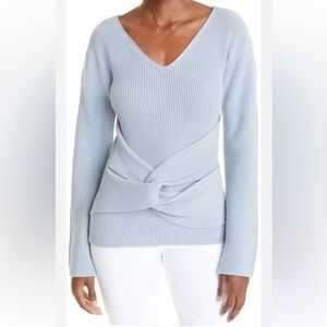 Emporio Armani‎ Virgin Wool Wrap Sweater